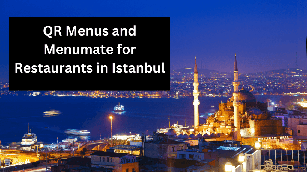QR Menus and Menumate for Restaurants in Istanbul